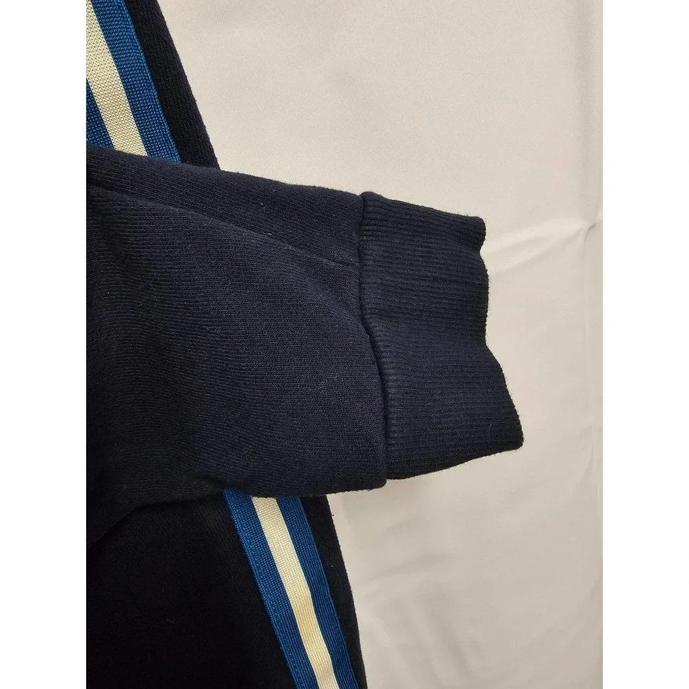 Gymboree navy blue joggers with stripe detail adjustable waist Kids 10-12
